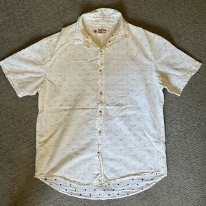 Mollusk California button down Linen short sleeve